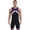 Purple, variant on Manyakai Mens One Piece Swimsuit Shorty Wetsuit Bathing Suit Athletic Spandex Jumpsuit Swimwear UPF Blue XL