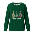 thumbnail image 4 of Xdegoge Ladies Christmas Hoodie Vintage Funny Hooded Sweatshirt Xmas Tree Long Sleeve Shirt Trendy Winter Shirts Casual Vacation Tops 2025, 4 of 4
