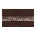 thumbnail image 4 of Toalla Prichos Towell Tela Afelpada con Bordado Horizontal Inferior 1 Pieza Chocolate, 4 of 4