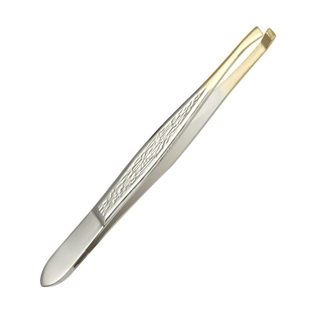 Wmkox8yii Pinzas para depilación de cejas, pinzas puntiagudas de acero inoxidable, pinzas para cejas, pinzas divididas para cejas, pestañas, vello encarnado, vello de barba Wmkox8yii FJKAFA1209