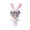 White, variant on Brown Cute Soft Baby Dolls 3.5 Inch Pvc Cotton With Clothes Set Realistic Look Real Girl Toy