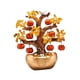 thumbnail image 2 of Estatua de árbol del dinero, obra de arte, figura de árbol del dinero para gabinete, dormitorio, restaurante Dorado, 2 of 9
