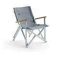 thumbnail image 2 of Dometic Outdoor Foldable Lightweight Camping Chair, 600D Fabric, Gray, 2 of 7