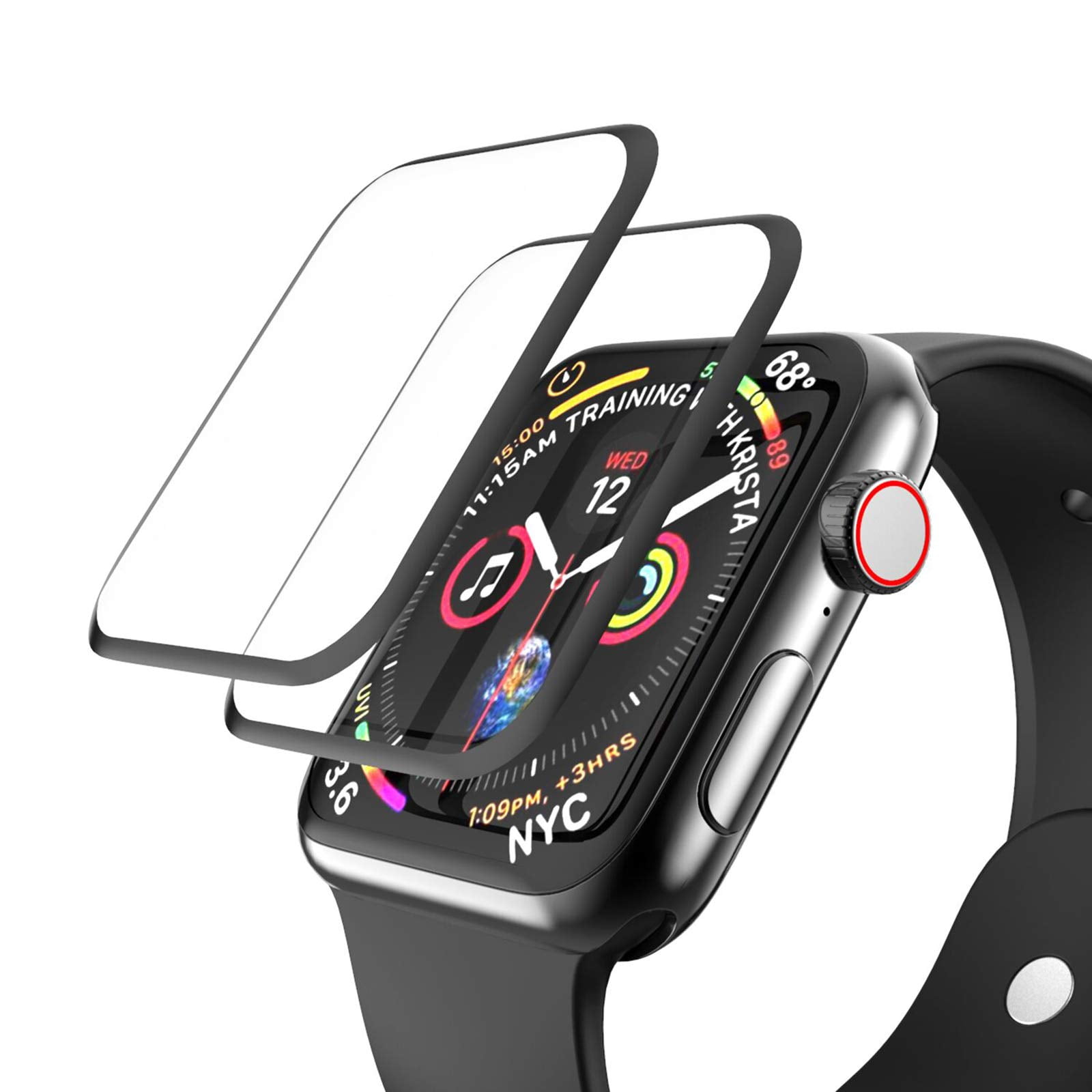 Iwatch glass screen protector best sale