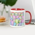 thumbnail image 3 of CafePress - Pastel Colored Easter Eggs Mugs - 11 oz Ceramic Mug - Novelty Coffee Tea Cup, 3 of 4