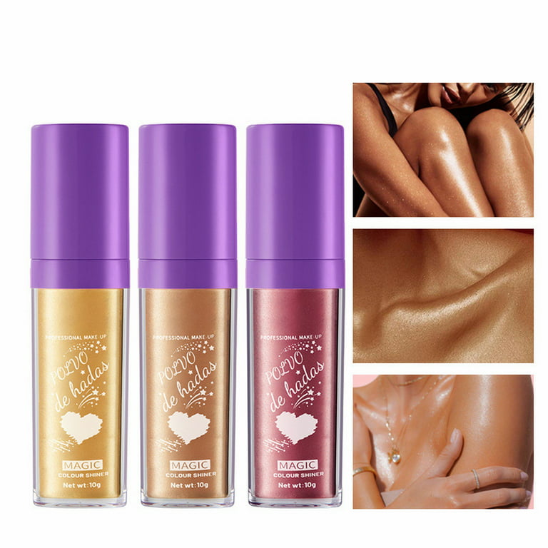 Natural Three Dimensional Fairy Powder Purple Highlighter Makeup Blusher  With Puff Patting For Shimmering, Brightening, And Moisturized Face And  Eyes From Cuteage, $1.54