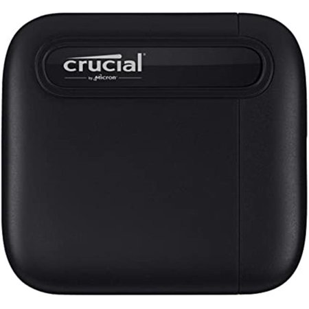 Crucial CT2000X6SSD9 X6 2TB Portable SSD Up to 540MBs USB 3.2 External Solid State Drive