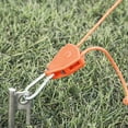 thumbnail image 1 of Cuerda para tienda DYNWAVEMX Guylines con polea tensor Naranja, 1 of 8