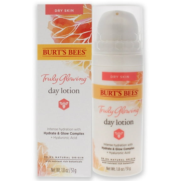 Burt's Bees Hydrating Day Lotion for Dry Skin, 1.8 fl oz