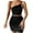 White, variant on Inleife Womens Summer Dresses Women's Solid Color Fashion Design Hip Drawstring One-Shoulder Short Dress
