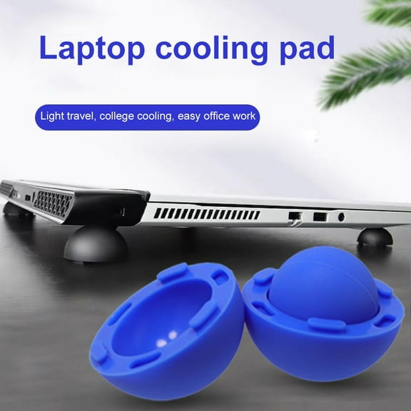 QHUDLV Laptop Cooling Pad Silicone,Heat Dissipation Mat,Anti‑Slip Office Use Cooling Support