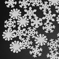 thumbnail image 4 of 100 Pieces Luminous Stickers Christmas Luminous Snowflakes, 4 of 5