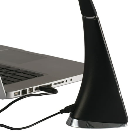 OttLite - Rechargeable LED Desk Lamp - Black