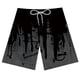 thumbnail image 2 of ICHUANYI Clearance Men And Women Five Points Breathable Sports Surfing Printing Seaside Vacation Beach Shorts Swimming Trunks(Gray, L) ICHUANYI WER2023080704089, 2 of 3