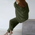 thumbnail image 4 of Cathalem Pantsuit for Women Pants Business Office Suit Set,Green XL, 4 of 4
