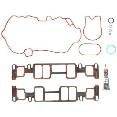 Lower and Upper Intake Manifold Gasket Set - Compatible with 1996 - 2001 GMC Jimmy 4.3L V6 1997 1998 1999 2000