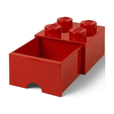 LEGO Storage Brick Drawer 4, Bright Red