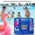 thumbnail image 5 of Large Mesh Beach Bags With Pockets & Zipper, Lightweight Beach Tote for Poolside, Trip/swim, 5 of 6