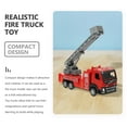 thumbnail image 3 of Educational Fire Truck Fire Truck Plaything Kids Playing Toy Car Mode Toy (Red), 3 of 6