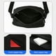 thumbnail image 4 of Bolso Bandolera para Hombre | Bolso de Hombro Informal de Estilo Coreano | Bolso Ligero para Actividades Al Aire Libre | Bolsa de Almacenamiento de Tela Negra de 23 X 20 X 8 Cm, 4 of 6