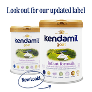 Kendamil Goat Infant Formula Powder, 28.2oz Canister, European Whole A2 Milk with HMOs, Prebiotics, No Palm Oil, No Soy, with Dha