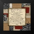 thumbnail image 2 of Stimson, Diane 15x15 Black Modern Framed Museum Art Print Titled - Patchwork Lords Prayer, 2 of 5