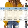 thumbnail image 3 of Women Boho Long Sleeve Shirts Dressy Casual V-Neck Fall Fashion Tops Dot Flowy Blouses, 3 of 6