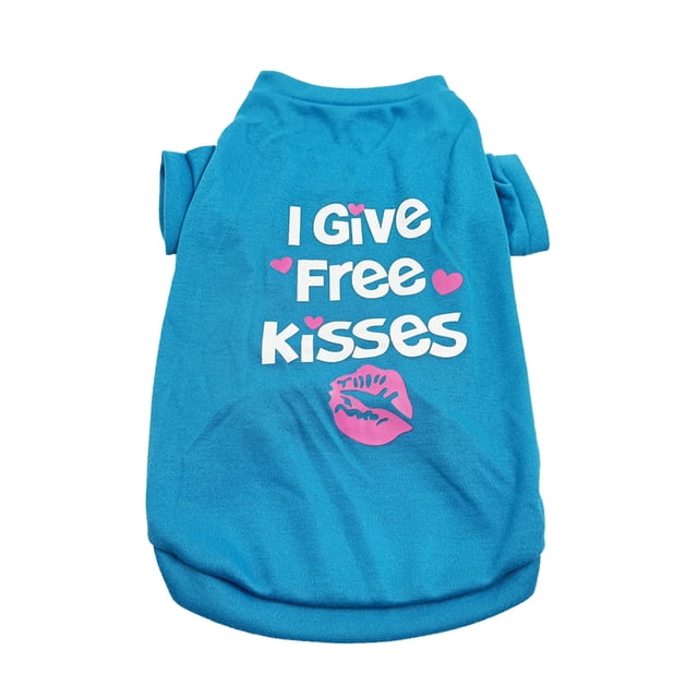 Camiseta de verano para perros con estampado de mascotas - Material transpirable, diseño de moda - para primavera/verano, viajes a casa, absorbente y cómoda