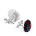 thumbnail image 3 of Valentine's Day Stylish Men Cufflink for Dress Shirts, Made of Stainless Steel, for Formal Occasions, 3 of 6