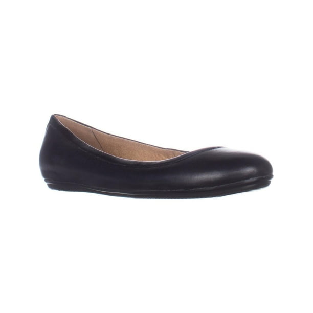 round toe ballerina flats