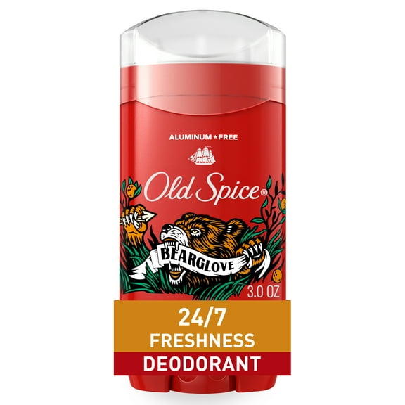 Old Spice Aluminum Free Deodorant for Men, Bearglove, 3.0 oz