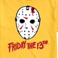 thumbnail image 3 of Friday the 13th - Ski Mask And Logo - Men's Short Sleeve Graphic T-Shirt, 3 of 5