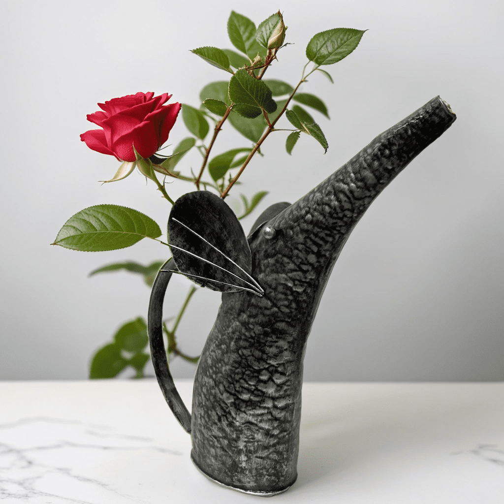 Mouse Watering Can for Indoor Plants Cute Watering Pot Gardening Gifts for Women Kids