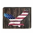 thumbnail image 1 of Designocracy 99920-O American Freedom Wooden Ornament, 1 of 1