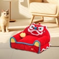 thumbnail image 1 of Sofá cama para gatos, caseta para cachorros, refugio para gatitos, nido compacto y cálido, base antideslizante, camas modernas para gatos de interior., 1 of 8
