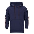 thumbnail image 2 of Zylarhe Men's Autumn Fashion Trend Long Sleeved Hooded Sweatshirt Casual Outdoor Long Sleeved Hooded Sweatshirt Insulated Sweatshirt Men, 2 of 8