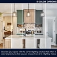 thumbnail image 2 of LUXRITE 3 In. LED Square ECO Backlit Mini Panel Light, 5CCT 2700K-5000K, 660LM, 8W, 100 Beam, Dimmable ETL Rated 6 Pack, 2 of 7
