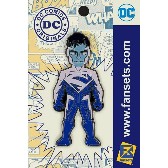 DC Comics Classic Superman BLUE Licensed FanSets Pin