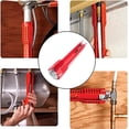 thumbnail image 4 of Herramienta de llave de grifo roja multifunción para reparación de grifos y fregaderos, 4 of 5