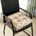 thumbnail image 3 of Chair Seat Cushions for Home and Dining Room Chairs Floral Pattern Soft and Comfortable Square Chair Cushion, 3 of 6
