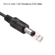 thumbnail image 2 of Divisor de cable DC 1 Hembra a 5 Macho 5.5mm x 2.1mm 36cm para CCTV Cámaras Unique Bargains, 2 of 5