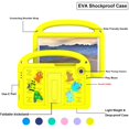 thumbnail image 6 of Dteck Crossbody Strap Kids Case for Samsung Galaxy Tab A9 8.7-inch (SM-X110/X115/X117),Cute EVA Hand Grip Case Shockproof Kickstand Cover with Shoulder Strap,Yellow, 6 of 6