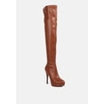 thumbnail image 2 of Confetti Stretch Pu High Heel Long Boots, 2 of 10