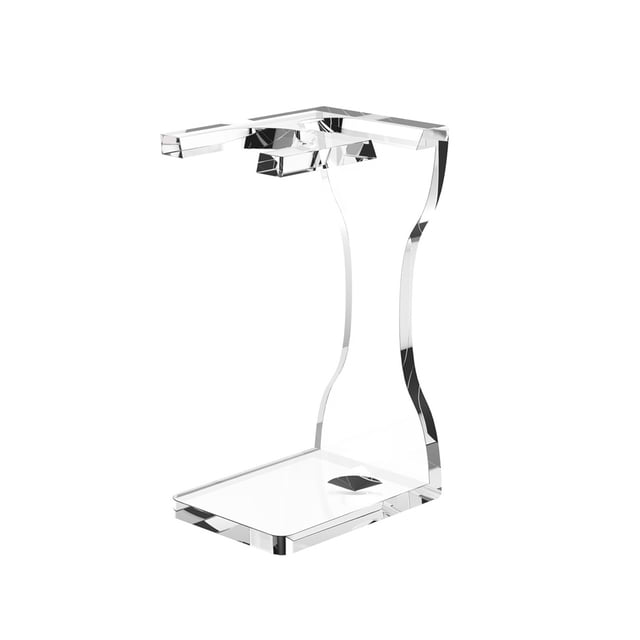 Support d'Outil de Rasage en Acrylique pour Homme, Support de Brosse de Rasage, Cintre pour Rasoir, Stent pour Rasoir, Brosse à Barbe Détachable