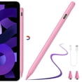 thumbnail image 1 of Stylet pour iPad Stylet Tactile pour Accessoires iPad Android pour Apple Pencil Stylet Universel avec Affichage Numérique de Puissance Rose, 1 of 6