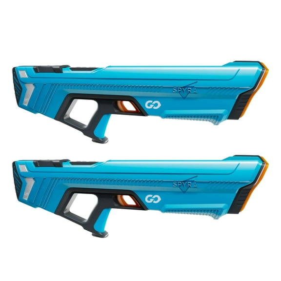 SPYRA 2 Pack Electric Water Blaster, Lightweight Squirt Gun Toy, SpyraGO, Blue