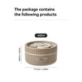 thumbnail image 1 of 18/8 Stainless Steel Thermal Food Container Bento Lunch Box Set, Portable Keep Warm Lunch Container With Insulated Bag Khaki 400ml, 1 of 6