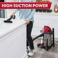thumbnail image 2 of Vacmaster VOC812SF 1101 8-Gallon Premium Stainless Steel Wet/Dry Vacuum, Red Edition, 8 Gal, 2 of 7