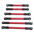 thumbnail image 1 of RC Car Rod, 6pcs Aluminum Alloy Spare Part Long Short RC Car Steering Tie Rods for  Slash Remote Controlled Car, 1 of 7