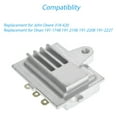 thumbnail image 2 of VOLTAGE REGULATOR RECTIFIER For Onan 191-2227 191-1748 191-2106 191-2208 318-420, 2 of 5